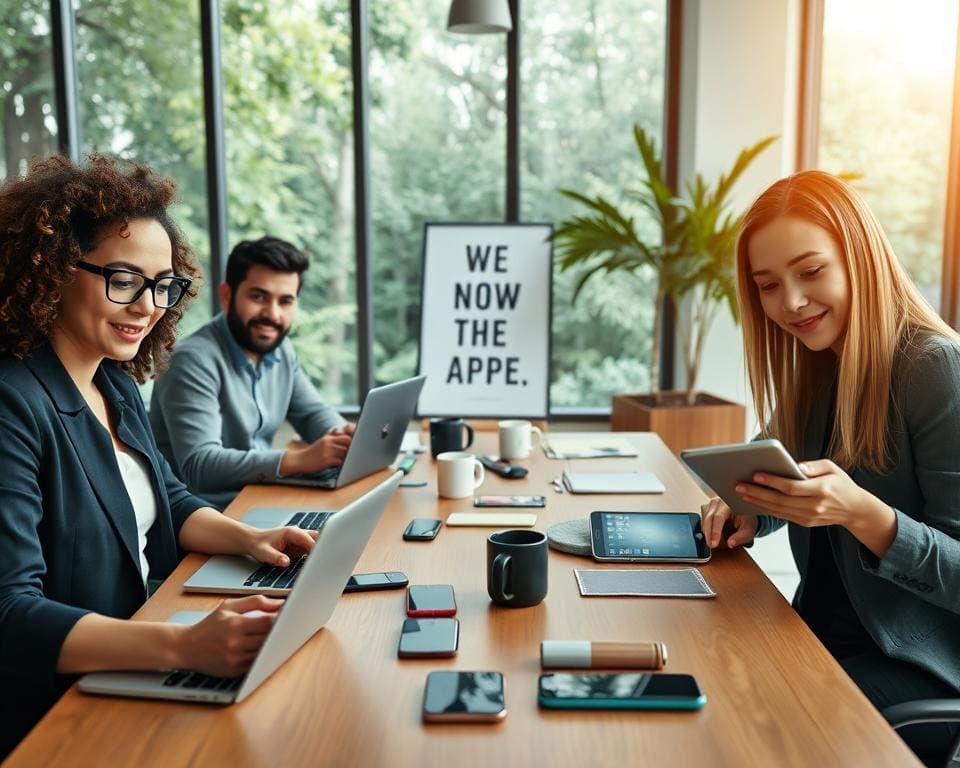 Hoe dragen apps bij aan flexibel werken?