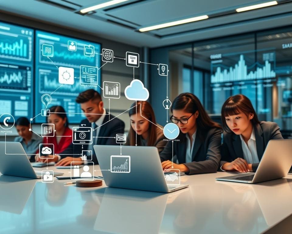 Hoe werkt integratie tussen apps en systemen?
