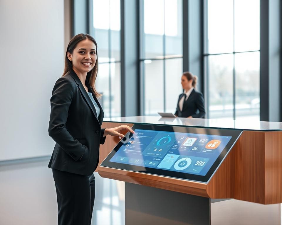 digitale receptiebalie