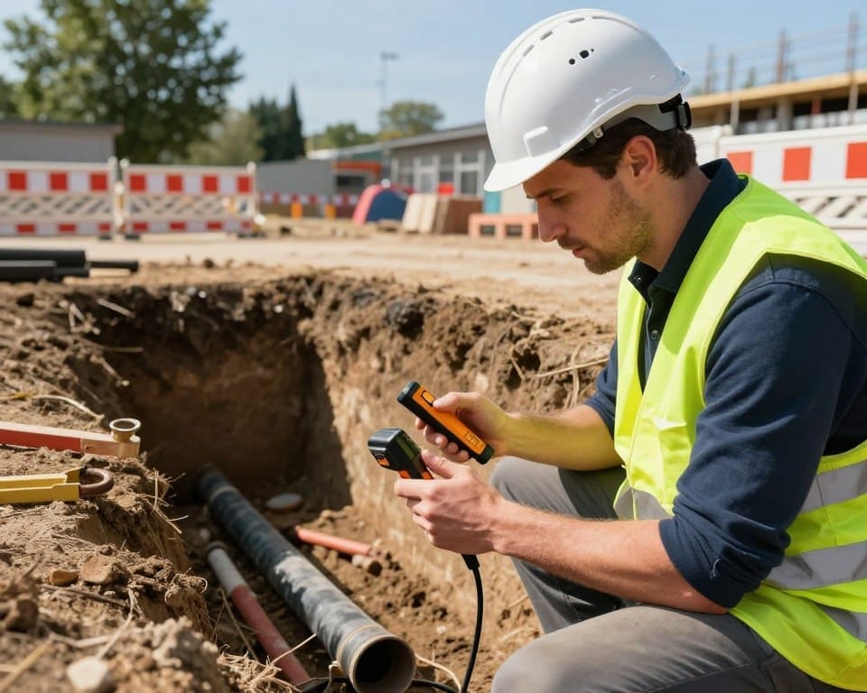 ondergrondse leidingen opsporen